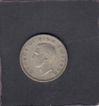 Beschrijving: 1 SHILLING MAORI